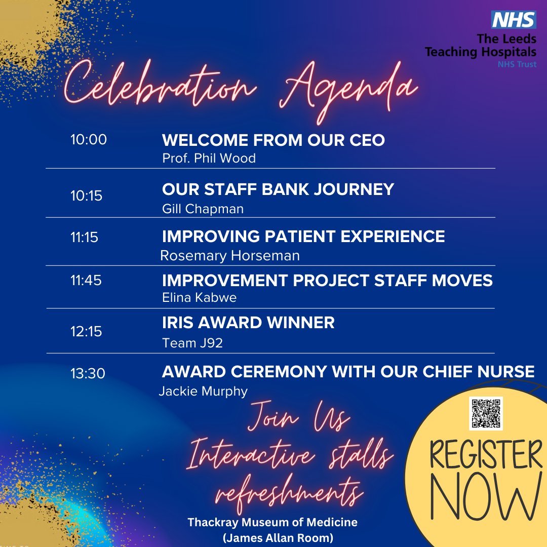 Lthtbankstaff's tweet photo. The Staff Bank 2nd Birthday Celebration Day is tomorrow!
🌟Join us from 9:30am to 3pm at the Thackray Museum of Medicine to celebrate the journey we've had over the past two years! 🎉
#StaffBankCelebrationDay #StaffBankAwards #BankStars https://t.co/Ej2MmbJBHA