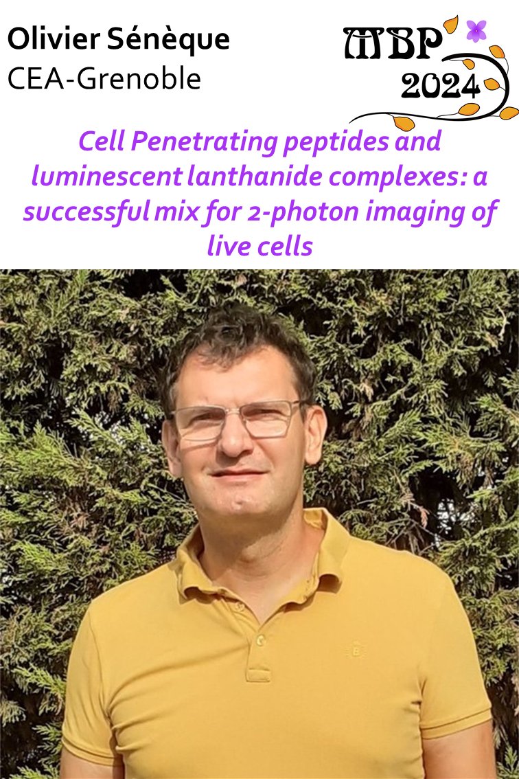 Meet our plenary speakers ! This week: Olivier Sénèque @olivier_seneque @DCMGrenoble @CEA_Officiel Are you interested in participating to the conference? Have a look at our website: mbp2024.lcc-toulouse.fr @MBP_2024 @LCC_CNRS