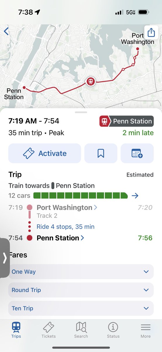 ryguy410's tweet photo. @LIRR we told you for three weeks that nobody wanted the 719 from port Washington to go to penn. We said restore east side access to grand central during 6-8am rush. You said we are following ridership data. day 1 looks like the riders were correct. Empty 719 to Penn. FIX THIS! https://t.co/GGZFSgeUy1
