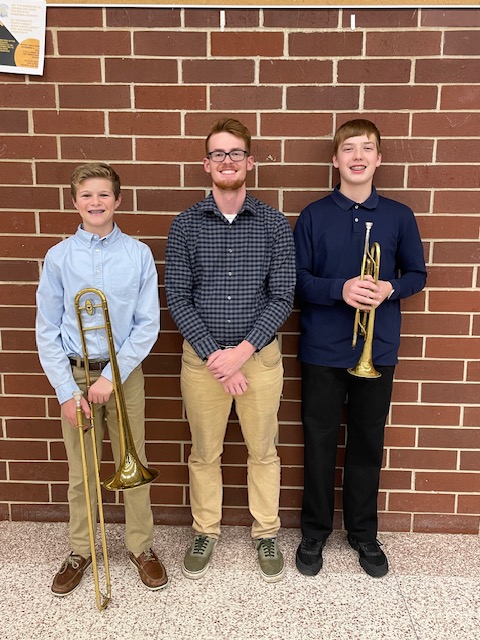 uhs_pride's tweet photo. Congratulations to Charlie Brummett and Austin Harold for being selected to the SWIBA 8th Grade Honor Band that took place last Friday, 11/10.  They had the opportunity to perform four pieces with the best musicians in this part of the state, great job! https://t.co/BXiaSEV1zb
