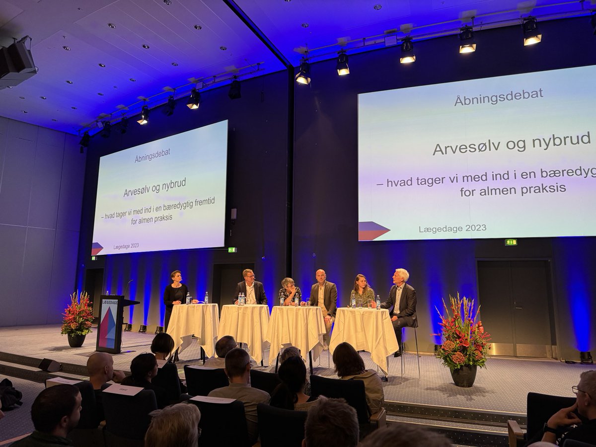 Fmd <a href="/regionerne/">Danske Regioner</a> <a href="/AndersKuhnau/">Anders Kühnau</a> til #lægedage23:
“Alle skal stadig have deres egen praktiserende læge. Ingen tvivl om det!”

<a href="/Plolaeger/">PLO</a> <a href="/laegeforeningen/">Lægeforeningen</a> <a href="/DSAM_dk/">Dansk Selskab for Almen Medicin</a> <a href="/DKsundhed/">Indenrigs- og Sundhedsministeriet</a> #sundpol