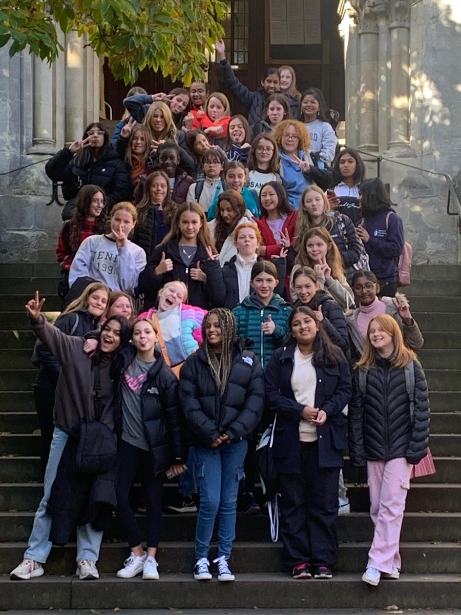 Our Inspire trip to Oxford at the weekend took in the Bodleian, Radcliffe Square, and Christ Church, before lunch at Balliol College, followed by Blackwells and an artifact hunt in the Ashmolean. Our students were still talking excitedly about it today! #academicenrichment