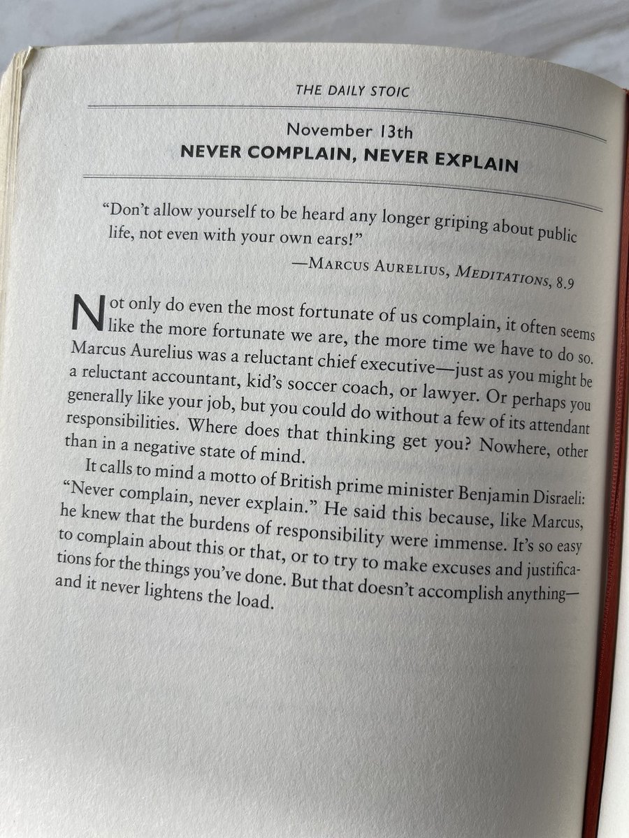 Monday morning wisdom to set one's mind straight