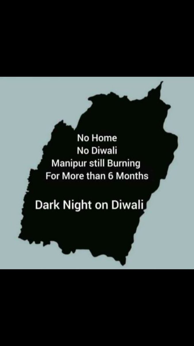 No home No Diwali 🪔
#Manipur_Violence 
#ManipurFightsBack 
#ManipurBurning 🔥
<a href="/HMOIndia/">गृहमंत्री कार्यालय, HMO India</a> 
<a href="/PMOIndia/">PMO India</a> 
<a href="/NBirenSingh/">N. Biren Singh</a> 
<a href="/2yogiadityanath/">Yogi Adityanath (Parody)</a> 
<a href="/CMYogiAdityaNat/">Yogi Adityanath for PM</a> 
<a href="/DrSanjaysinghK/">डॉ. संजयसिंह कछवाह (कच्छवे) दैठणकर</a> 
<a href="/VladAdiReturns/">Vladimir Adityanath</a> 
<a href="/ramindesai/">Rami Niranjan Desai</a> 
<a href="/AbhijitChavda/">Abhijit Chavda</a>