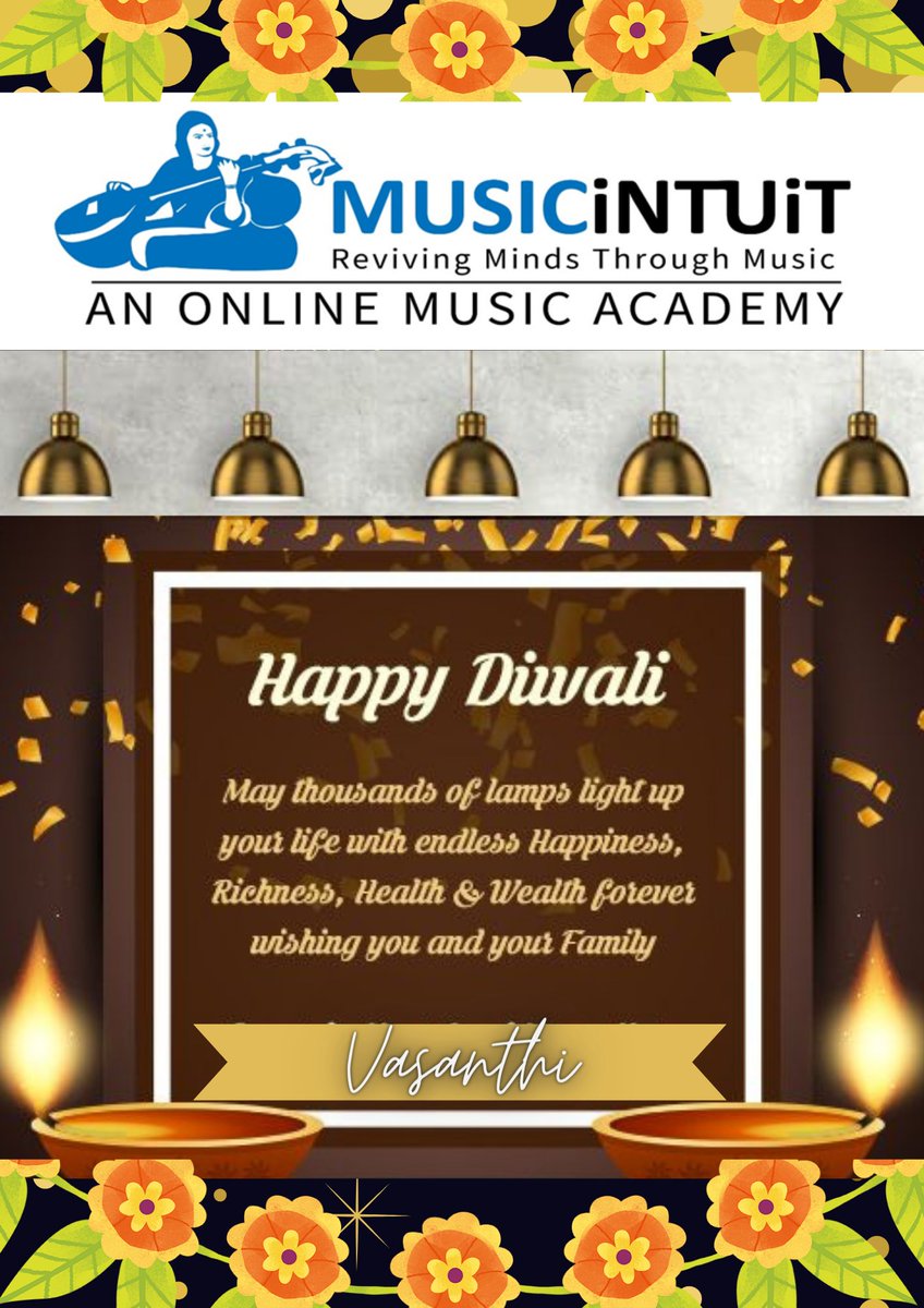 MusicIntuit's tweet photo. Musicintuit wishes everyone a very happy deepawali https://t.co/Y4homDjhv5