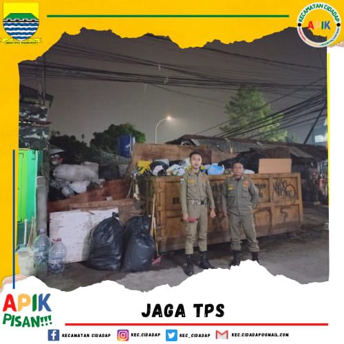 Sampurasun Wargi Cidadap !
Anggota Linmas Kecamatan dan Kelurahan melaksanakan Jaga TPS di Wilayah Kecamatan Cidadap serta melaksanakan himbauan K3 kepada masyarakat. Senin, 13 November 2023 <a href="/halo_bandung/">Prokopim Kota Bandung</a> <a href="/HendrawanHilda/">Hilda Hendrawan</a>