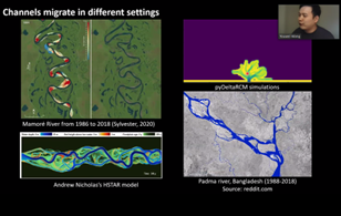 TUD_AppliedGeo's tweet photo. Today, our guest in the #AppliedGeology #ScienceMeeting was @YouweiWANG3 who talked about his work on #channel migration. He introduced topography-based particle image velocimetry #PIV to the group and we are looking forward to seeing more results https://t.co/mQfhiYg9DK
