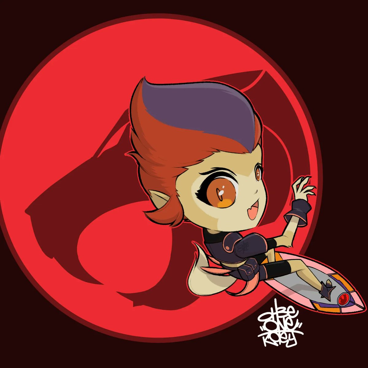 I will try to work on her brother next and add him to this. I told myself a while back I wanted to take a crack redoing my #thundercats piece. #thundercats2011 #80scartoons #fanart #digitalillustration #digitalart #commissionsopen #commissionsareopen