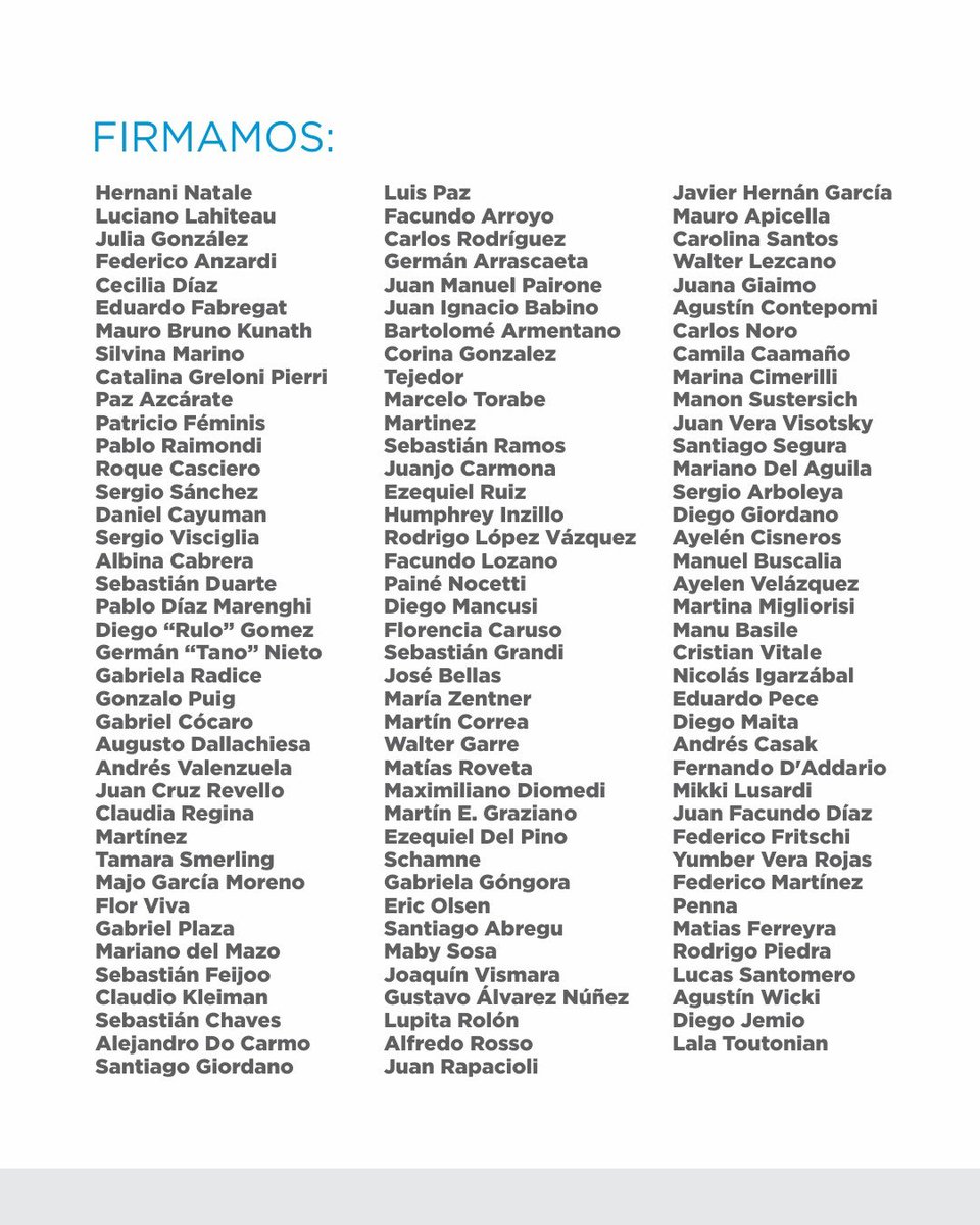 Comunicado de Periodistas Unidos de Música de Argentina (PUM) de cara al balotaje: No nos quedamos en silencio.