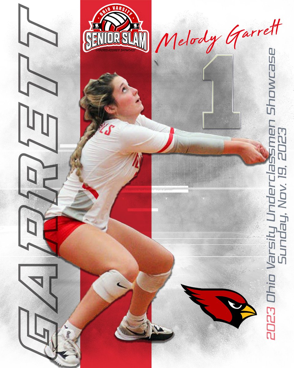 Mentor's <a href="/melodygarrett_1/">Melody Garrett</a> will play in the 2023 Ohio Varsity Underclassmen Showcase at North High School on Nov. 19. 

#OVSlam

<a href="/mentorvb/">Mentor Volleyball</a>