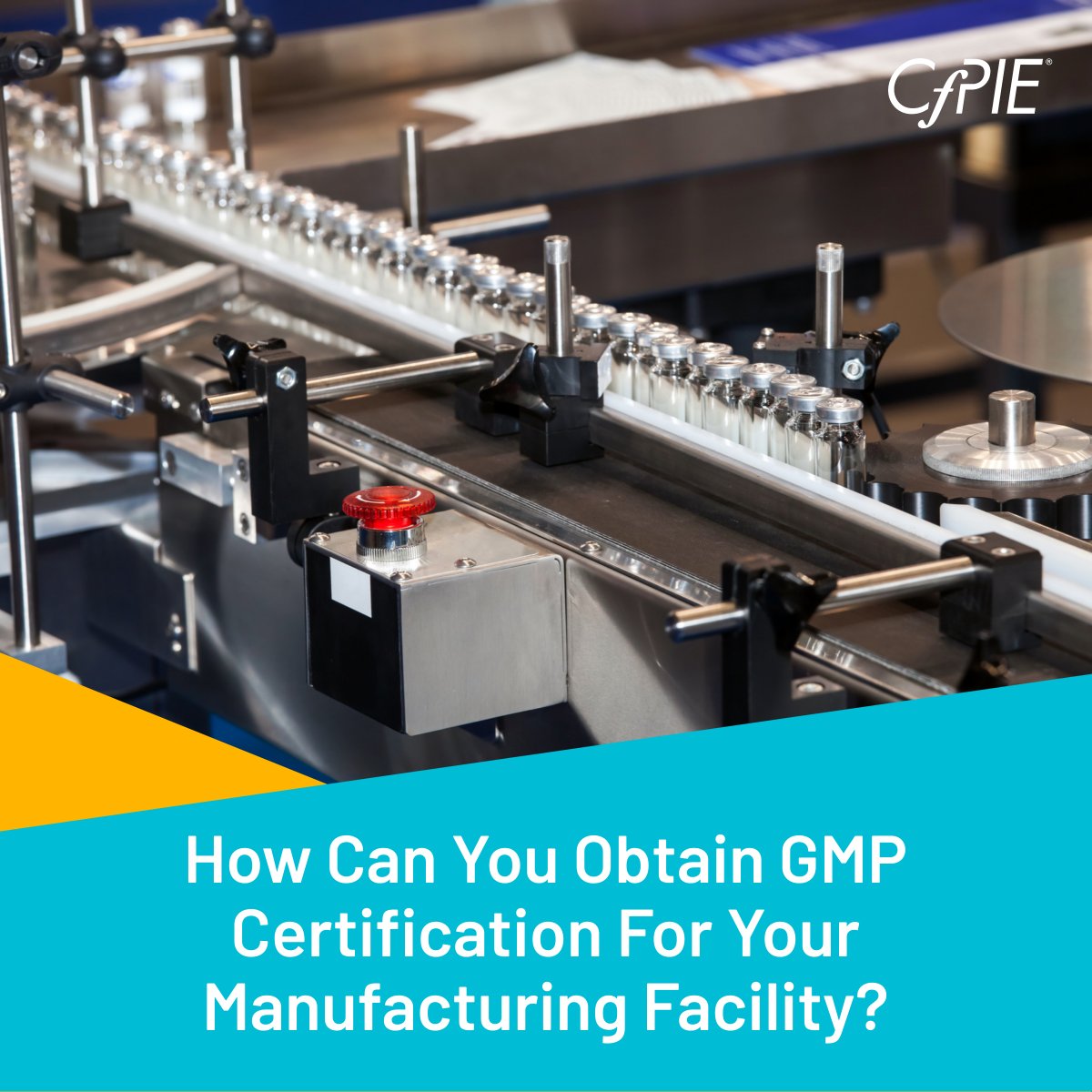 CfPIE's tweet image. While you may understand the importance of Good Manufacturing Practices certification, do you know what it takes to become GMP Certified and stand out from the competition?

Visit our website to get more information on your GMP certification.  cc94.co/3PREnAL #lifesicence