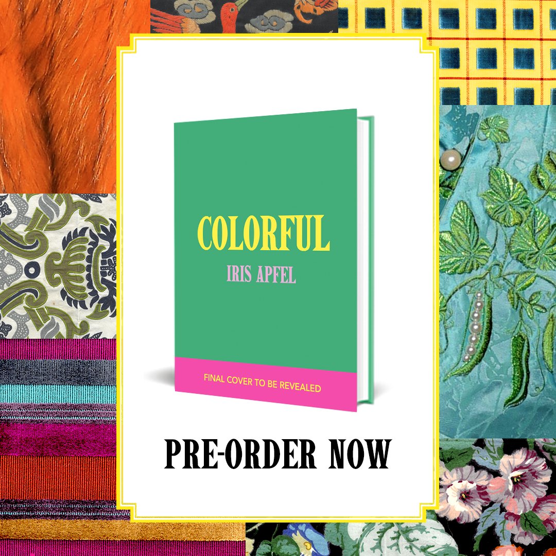 They asked me what the secret to a long and happy life is… this book is my answer. #COLORFUL will be here in August of 2024, but you can preorder it NOW by clicking here: smarturl.it/Colorful 🌈📚❣️ cover coming soon! @EburyPublishing @PenguinUKBooks @penguinrandom