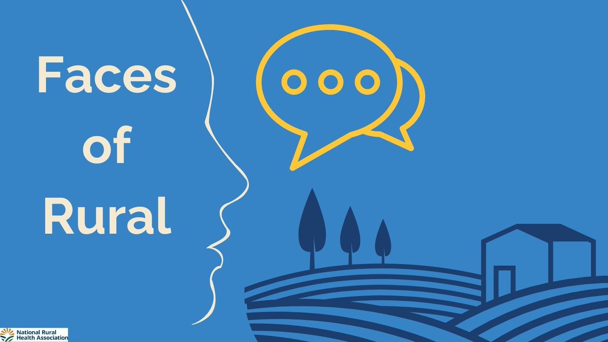 NRHA_Advocacy's tweet photo. NRHA would like to highlight our #FacesofRural campaign in honor or Rural Health Month! A reminder how rural communities are strong and resilient!
Don't forget National Rural Health Day is November 16th! #GoRural https://t.co/OIWEKmfrLG