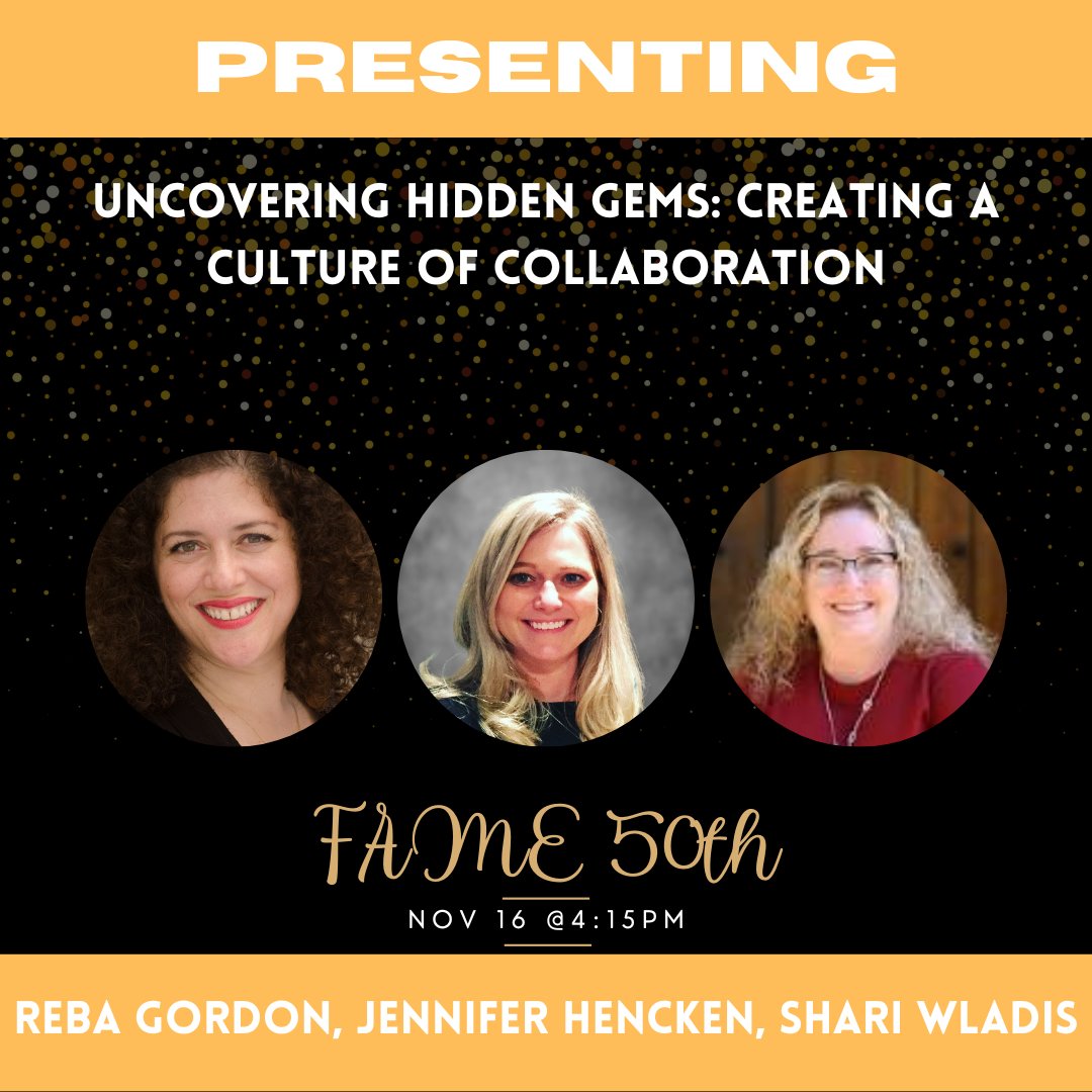 Excited to present with <a href="/jenhencken/">Jennifer Hencken</a> and <a href="/edtechease/">EdTech EASE</a> at the <a href="/FloridaMediaEd/">FAME</a> on FRIDAY! Come learn how to create those precious partnerships within your school!