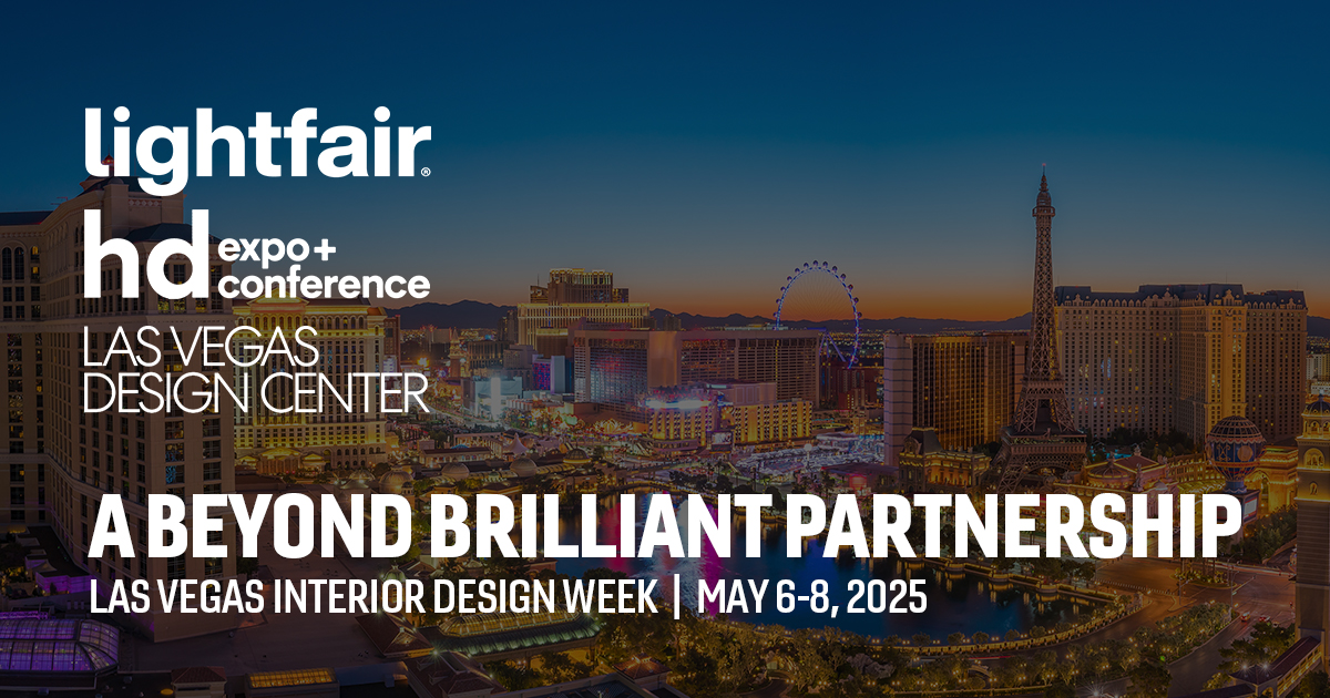 Exciting news: LightFair is teaming up to launch the first-ever Las Vegas Interior Design Week in 2025! Get ready for a brilliant fusion of design and innovation. Don’t miss it! 💡 #LightFair2025 #LasVegasInteriorDesignWeek