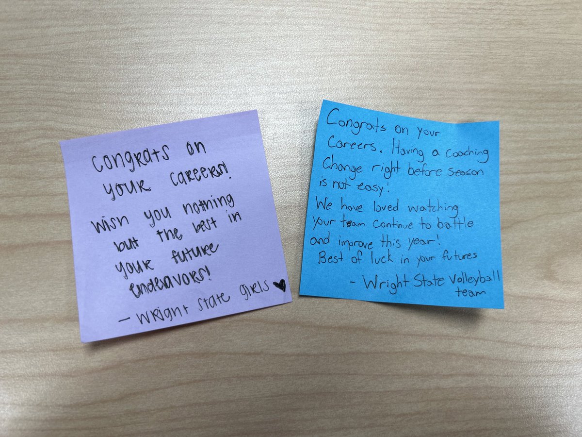 Quick shoutout to <a href="/WSUVball/">Wright State Volleyball</a> and the kind words they wrote to our seniors. 

The <a href="/HorizonLeague/">Horizon League</a> is a special group to be a part of. 

#LetsGoJags #JaguarVolleyball