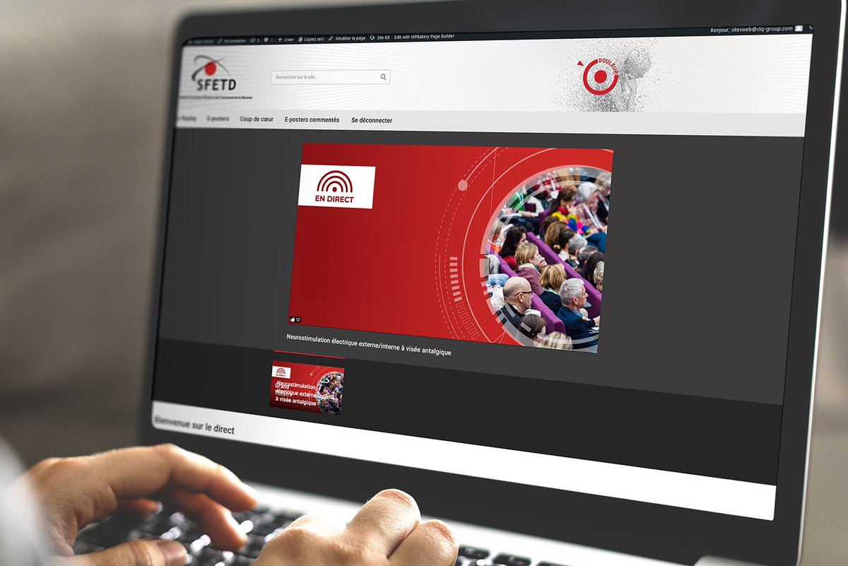 Les inscriptions en présentiel sont clôturées

A partir de maintenant, vous ne pouvez vous inscrire au congrès qu’au format distanciel.

Profitez de 3 salles en live et de l’intégralité du congrès en replay.