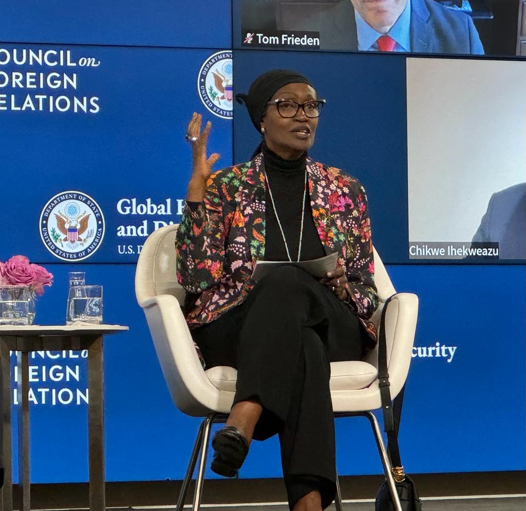 4 key lessons from AIDS & COVID pandemics for global health security:
1️⃣ global coordination of a multisectoral response is required
2️⃣ share medicines & health technology equitably, in real time
3️⃣ financing
4️⃣ #LetCommunitiesLead the #HIVresponse
- @Winnie_Byanyima @CFR_org