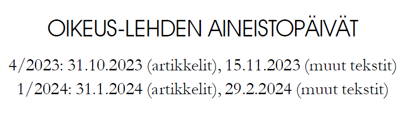 oikeuslehti tweet media