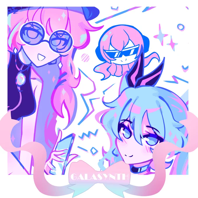 Did a thing for  All about fashion and vocal synths!You can see all the cute, cool, and fashionable stuff on the 30th  