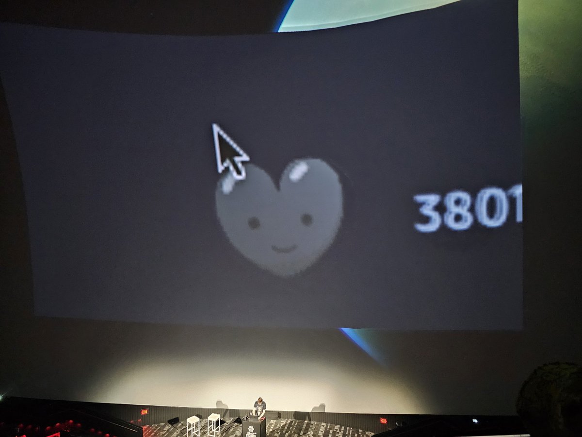 ryanmr's tweet image. At #ReactSummitUS with @JoshWComeau, adding fun and whimsy. These little animations can add so much character. I&apos;ve always wanted to build one of these little heart clickers.