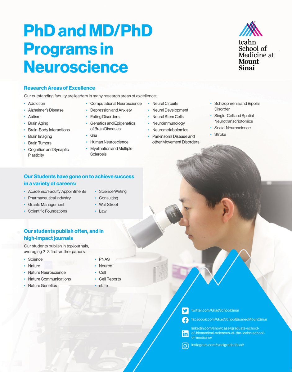 Are you at #SfN23? INTERESTED in an incredible Neuroscience PhD program? Visit <a href="/IcahnMountSinai/">Icahn School of Medicine at Mount Sinai</a>'s Graduate School Fair (Booth 16) ➡ LEARN why <a href="/GradSchoolSinai/">Grad School at Icahn Mount Sinai</a> is one of the top programs in the world! Not at SFN? EXPLORE our program here👉icahn.mssm.edu/education/phd/…
#FBIatSfN