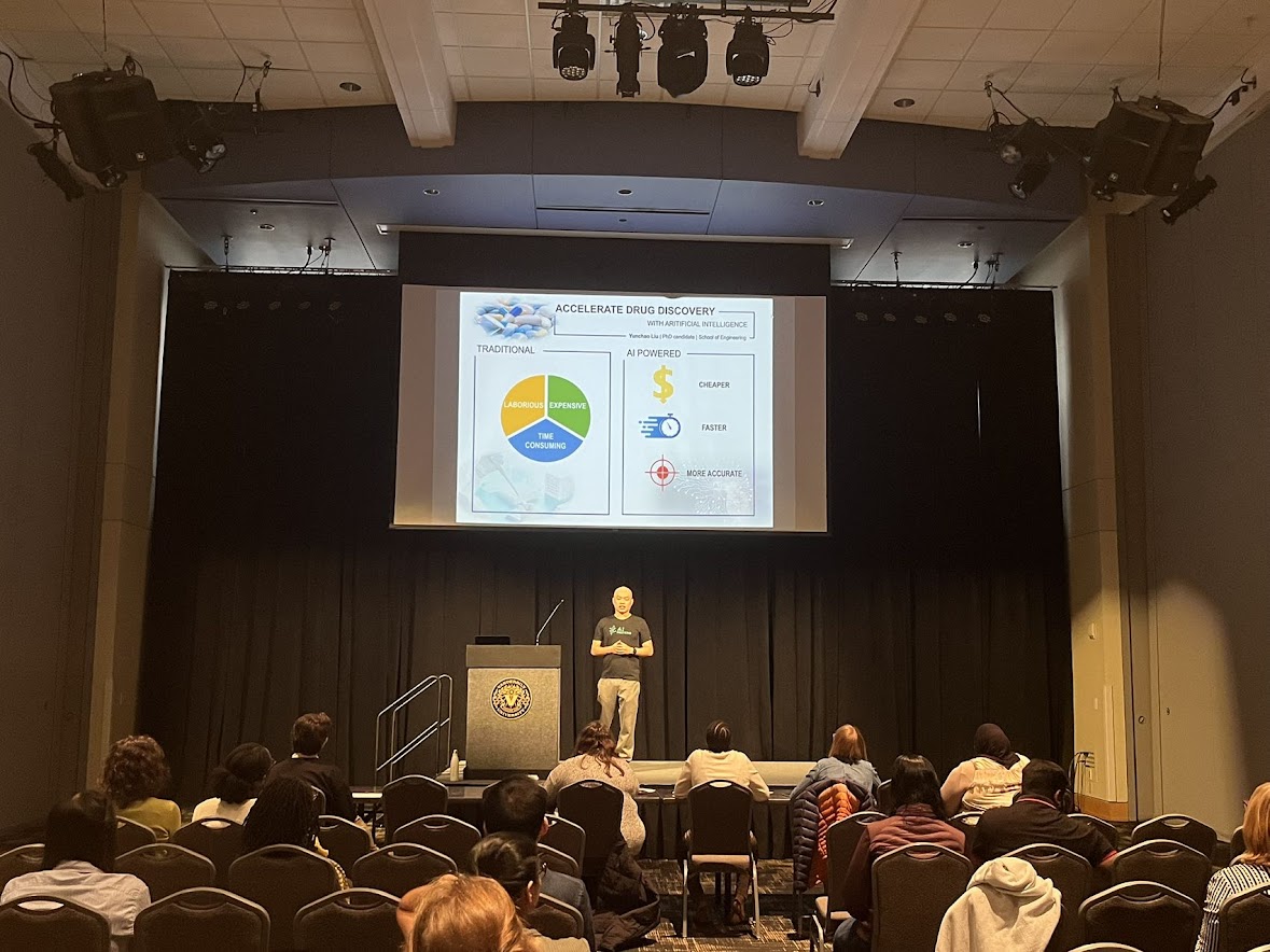 Yunchao (Lance) Liu (刘运超) (@yunchaolanceliu) on Twitter photo Glad to be one of the finalists in Vanderbilt 3MT <a href="/3MT_official/">Three Minute Thesis</a> <a href="/VUGradSchool/">VU Graduate School</a>. It was fun to share my research with others and to listen to talks from different disciplines. 🤩🤩🤩 Glad to be one of the finalists in Vanderbilt 3MT <a href="/3MT_official/">Three Minute Thesis</a> <a href="/VUGradSchool/">VU Graduate School</a>. It was fun to share my research with others and to listen to talks from different disciplines. 🤩🤩🤩