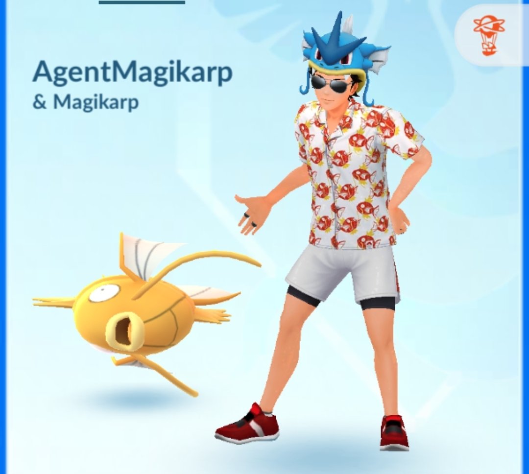 Magikarp by name, Magikarp by nature

#PokemonGOFashionWeek2023