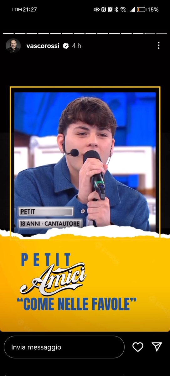 Dany1Dlove27's tweet image. ABBIAMO CONQUISTATO IL KING.
#Amici23 #petisol #chefai