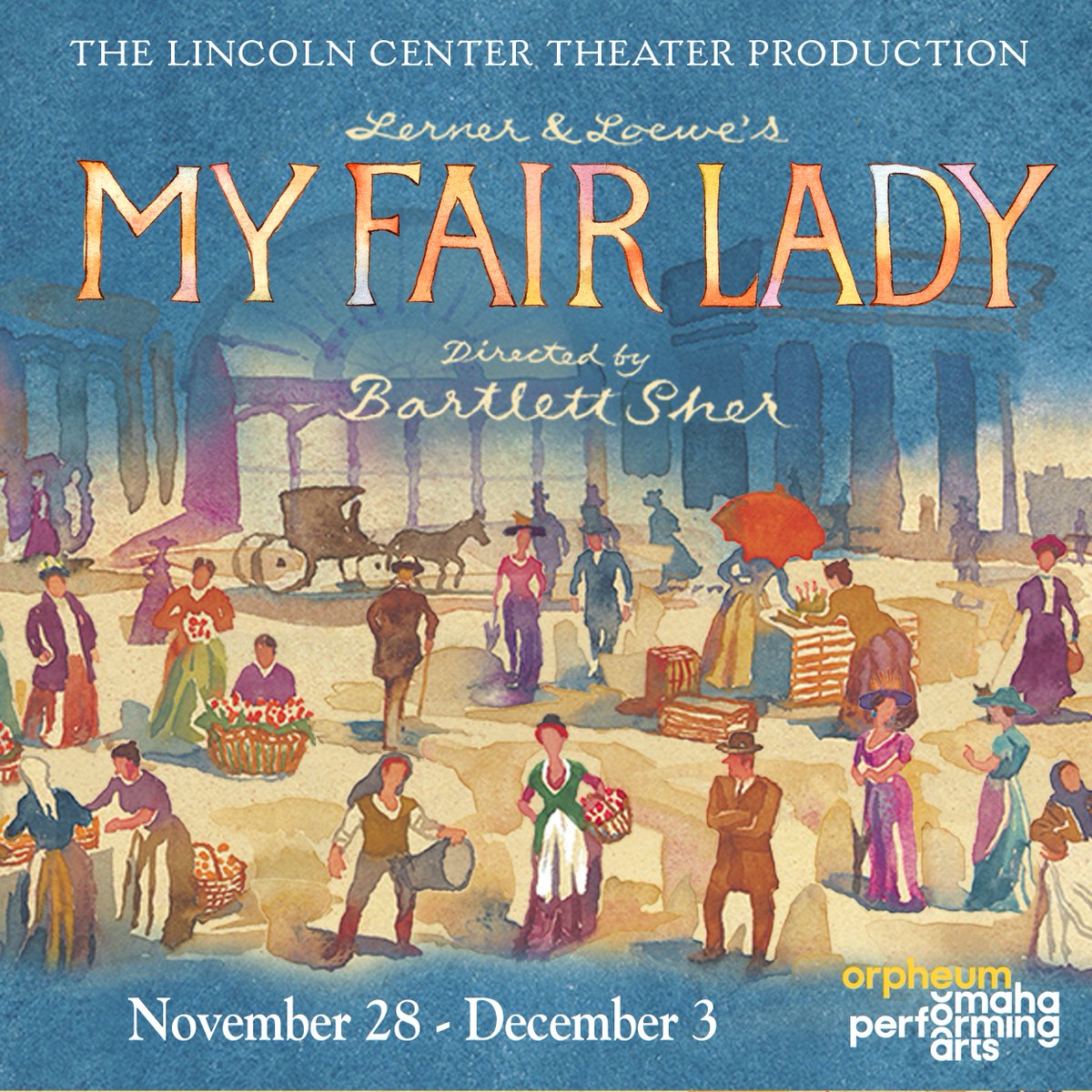 We're excited to announce that we will have a choreography master class with a cast member from MY FAIR LADY on Thursday, November 30th at 10am at the Holland Center.

Register now on our website at: NebraskaHSTA.org!