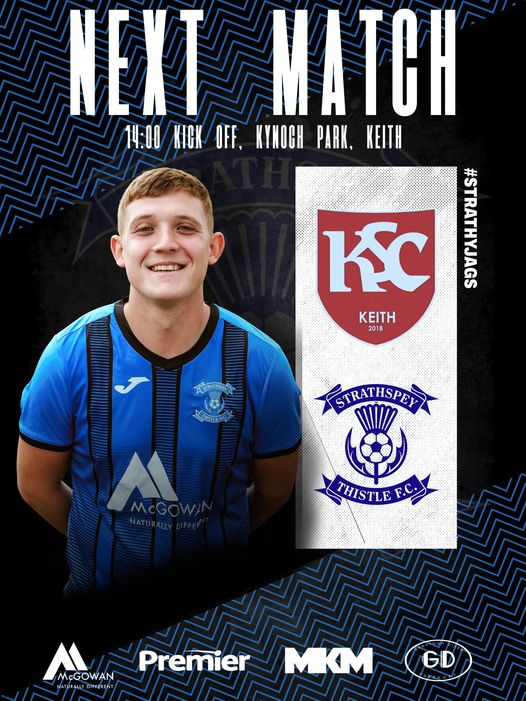 JagsStfc's tweet photo. ⚽️NEXT MATCH
On Wednesday night we travel to play @Keith Football Club at Kynoch Park in @LeagueHighland action. (This is a rescheduled fixture)
We hope to see you there! 👀
🏆 BREEDON HIGHLAND LEAGUE
🏟️ KYNOCH PARK
🗺️ KEITH
⏰ 8PM KICK OFF
#STRATHYJAGS https://t.co/pgWQD9BRGR