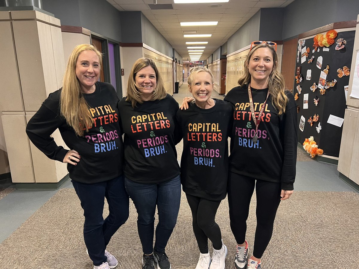 Mrs_Toste's tweet photo. When it’s “Multiples Monday” for spirit week, some humanities teachers get together! https://t.co/deMSRtJP6J