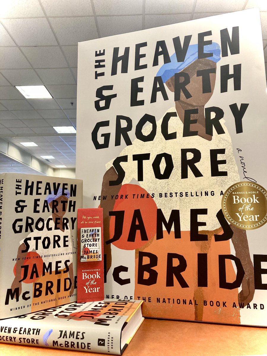 #barnesandnoble BOOK. OF. THE. YEAR!!! Because “The Heaven & Earth Grocery Store” by James McBride is a must read and must have #cantputitdown #bookoftheyear #bnbookoftheyear #barnesandnoblemacon