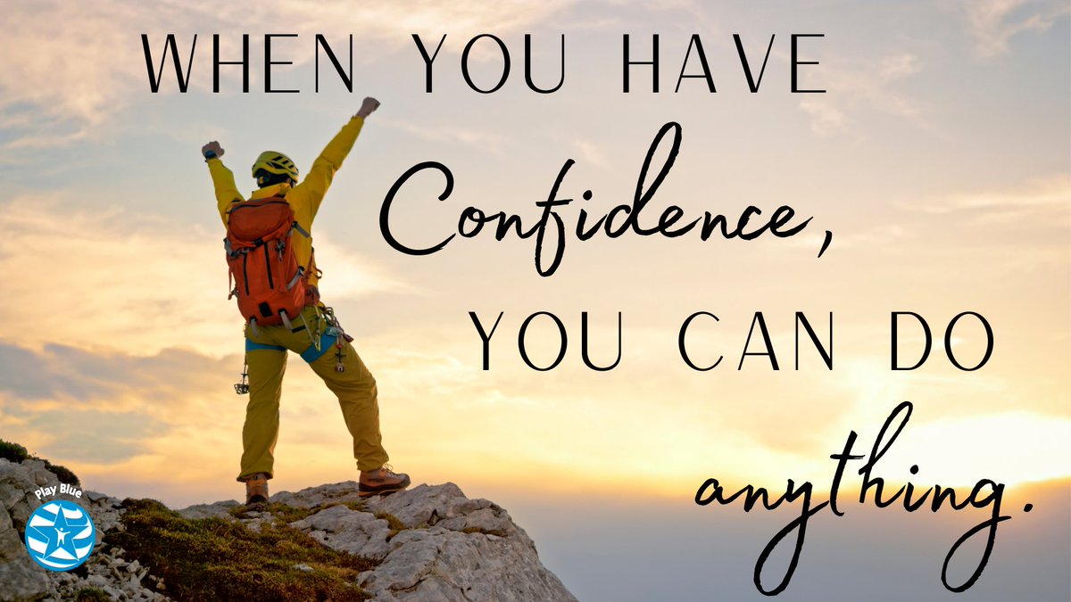 KenstonSchools's tweet photo. When you have confidence, you can do anything. #playblue #kenstoninspired #kenstonschools https://t.co/GaZN7phyjL