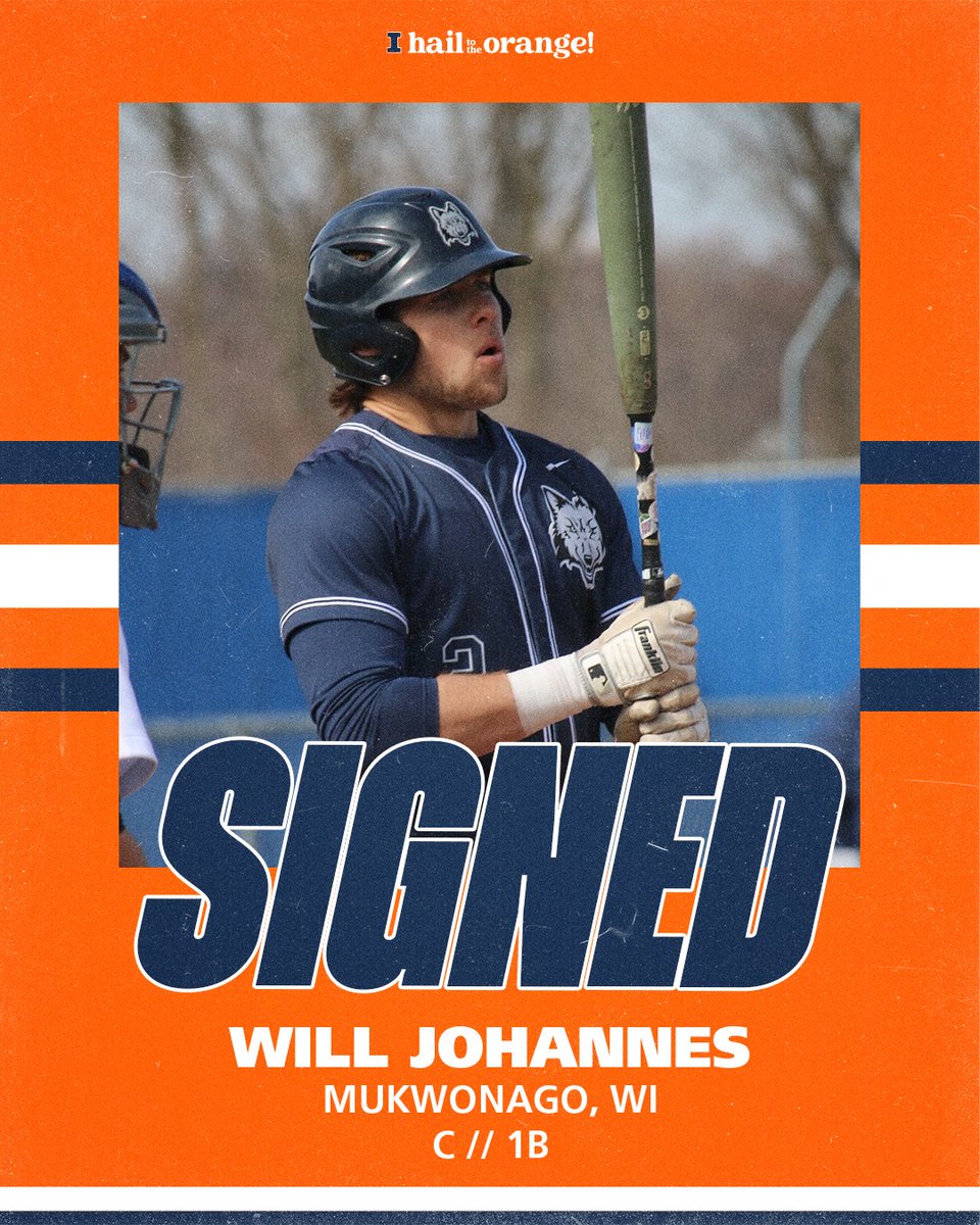 Signed ✍️

Will Johannes

🔶 2023 N4C MVP; Slashed .329/.437/.599 with 11 HR and 50 RBI
🔷 2023 NJCAA First Team All-Region IV
🔶 Helped take Madison College to the NJCAA Division II World Series in 2023

#Illini | #HTTO