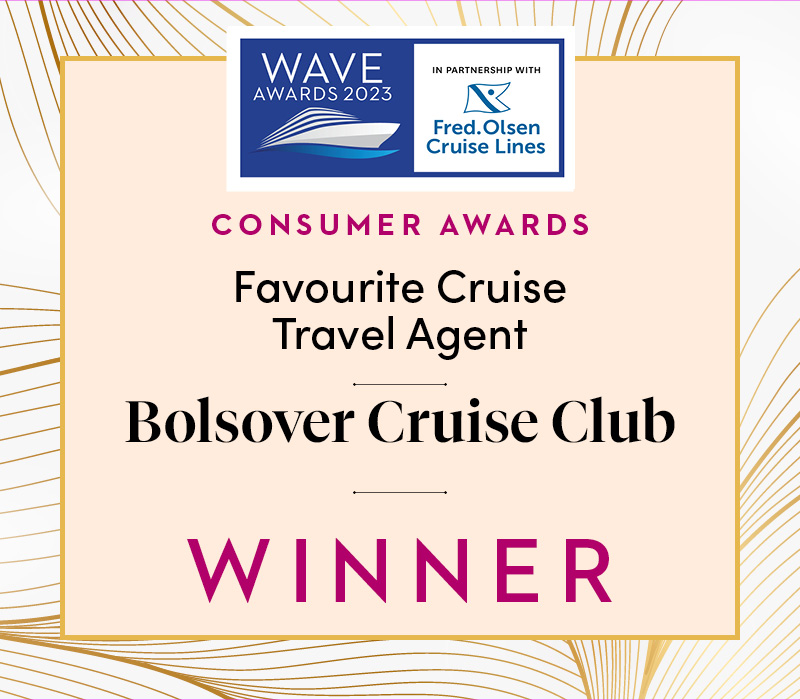 Well done to <a href="/BolsoverCruise/">Bolsover Cruise Club</a> for winning this year's award for Favourite Cruise Travel Agent! #WaveAwards 🏆🌊