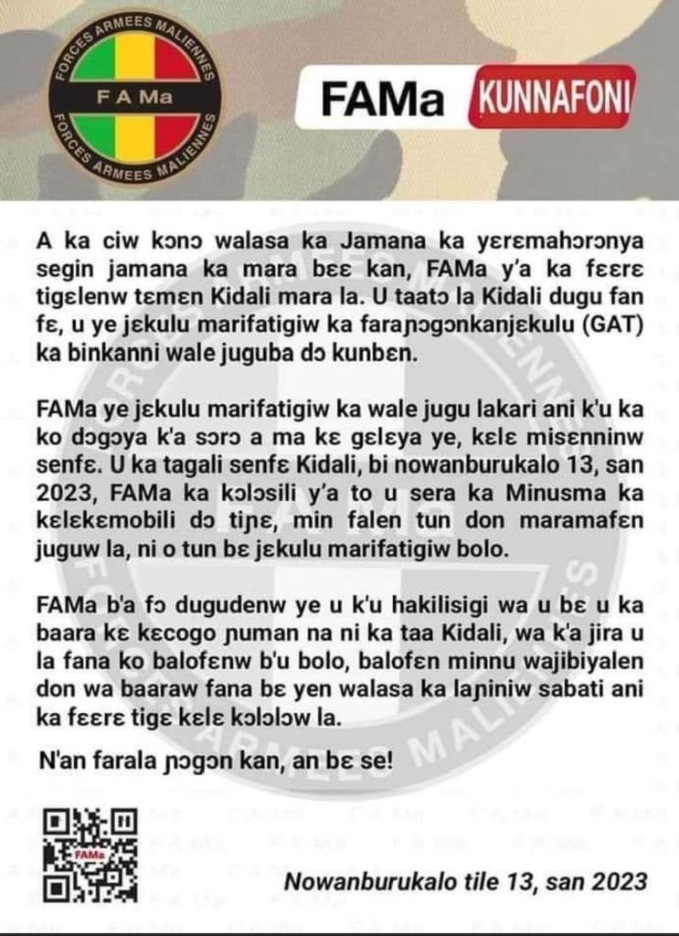 edssnag's tweet image. إعلام #DIRPA
يتقن جميع فنون الكذب الإعلامي 
عندما علم أن إحدى المدرعات احترقت 
ولم يستطع أن ينفي ذالك قال بأنها تتبع ل #CCP_PCD
لكي يقنع جمهوره الساذج 
لكن للأسف نسي المدرعه 
الثانيه والطائره التي احترقت فور وصولها 
لمطار غاو 

#freeAzawad ✌💪