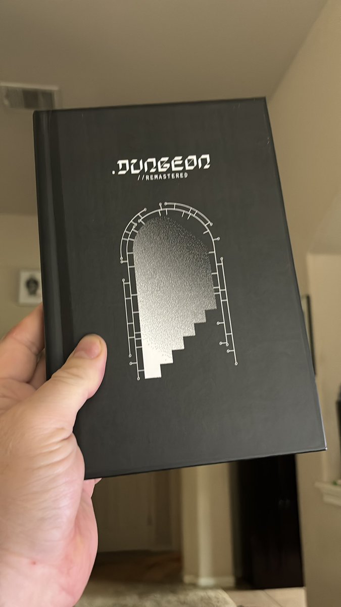 Just got my copy of .dungeon remastered by @johnbattle117. I bought the original because it was beautiful. I bought the remaster because it was a fantastic game.