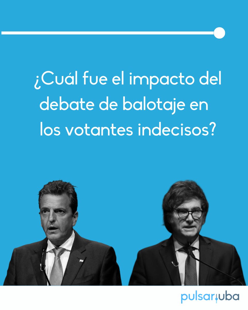 INDECISOS: EL SEGMENTO QUE DEFINE LA ELECCIÓN

Abrimos hilo con algunas pistas para analizar lo que el #Debate2023 dejó 👇🏼