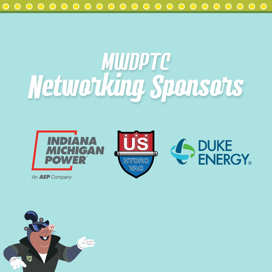 IN811's tweet image. 🐴 🏌️We&apos;d love to give a shout out to our fabulous #MWDPTC networking event sponsors, who truly help to bring the fun to our conference! Thank you to Golf Sponsor @DukeEnergy, Clay Pigeon Shooting Sponsor US Hydrovac and Horseback Riding Sponsor @IN_MI_Power!