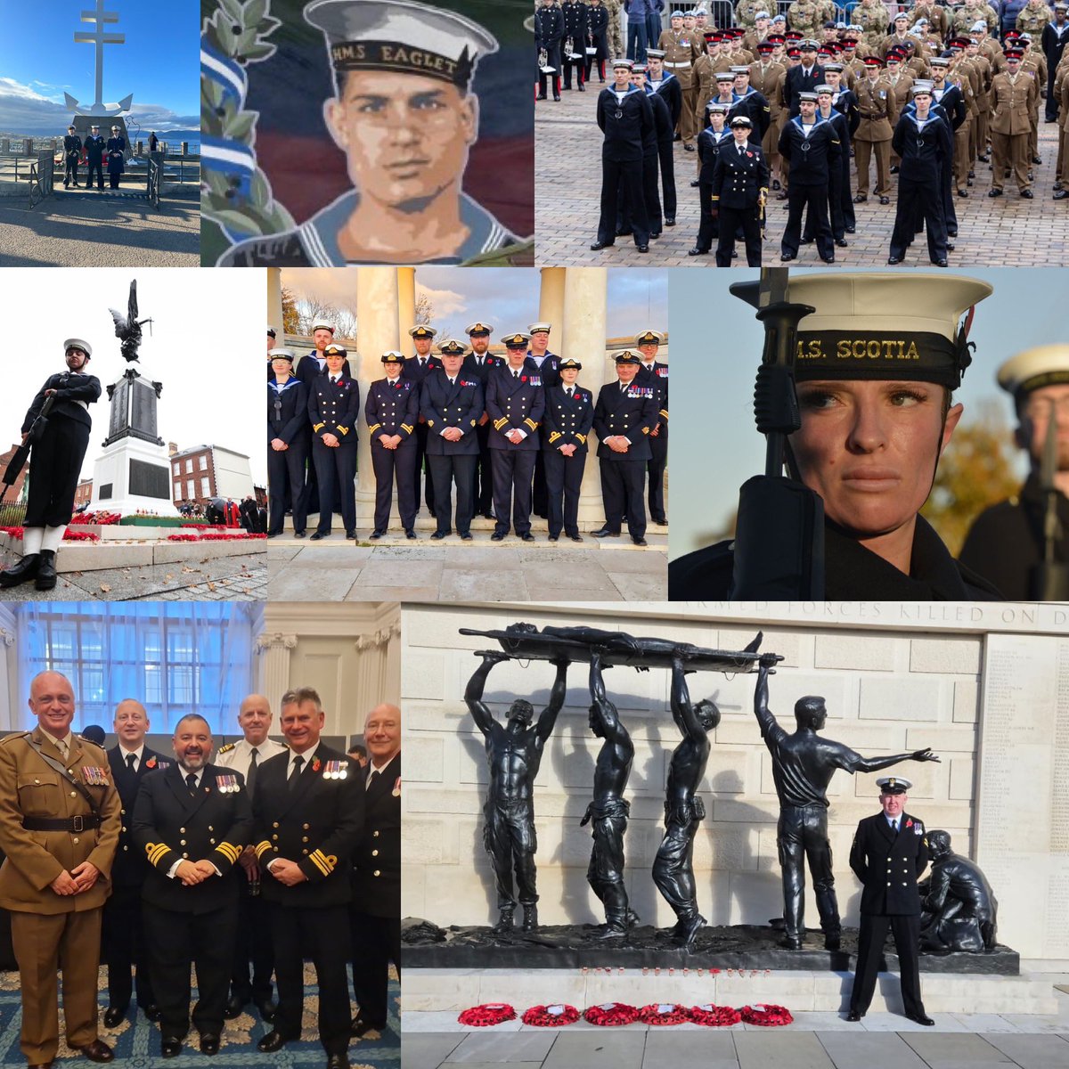 A fantastic level of support to #Remembrance events by all the Maritime Reserve’s Units over the past few days that covered the breadth of the 🇬🇧 and included Ypres in 🇧🇪. BZ all!