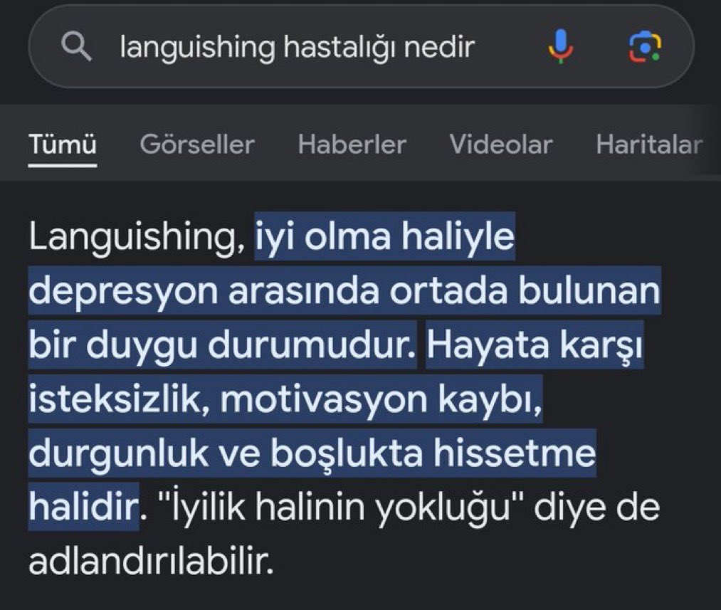 bende bundan varmış