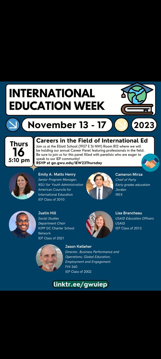 Cameron Mirza (@cmirza1) on Twitter photo If anyone is in the DC area this week i am speaking at <a href="/GWtweets/">GW University</a> with some fabulous people on careers in international education. Come along if you like . If anyone is in the DC area this week i am speaking at <a href="/GWtweets/">GW University</a> with some fabulous people on careers in international education. Come along if you like .