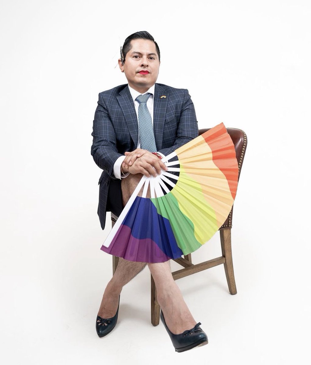 nonbinary magistrate jesús ociel baena was murdered in mexico they were a fighter for lgbtq+ rights, and they were the first nonbinary person to access as head of court in latin america even after their death people are not respecting their pronouns we will always remember them