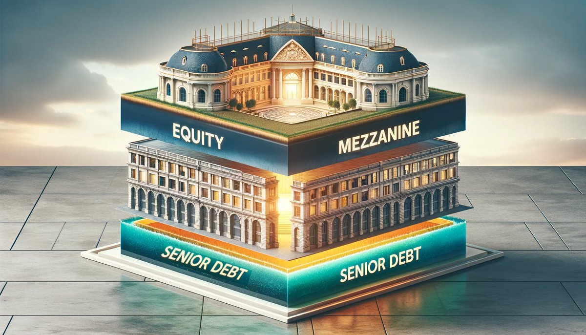 Mezzanine comes from 'mezzano', an Italian word for 'middle'. 

In finance, it's the middle layer between senior debt and equity. 

It’s time to delve deep into the middle ground of finance!

Stay tuned! 🔔  

#MFmasterclass #investing
