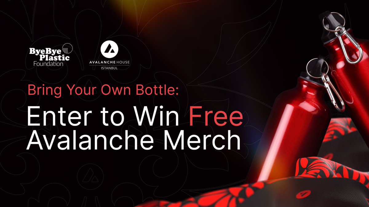 Avalanche House kicks off tomorrow, and the Bring Your Own Bottle initiative is back ♻️🔺  

Come with your best reusable bottle, stay hydrated at one of the many on-site refill stations, and enter for a chance to win some free Avalanche merch!

lu.ma/avalanchehouse…