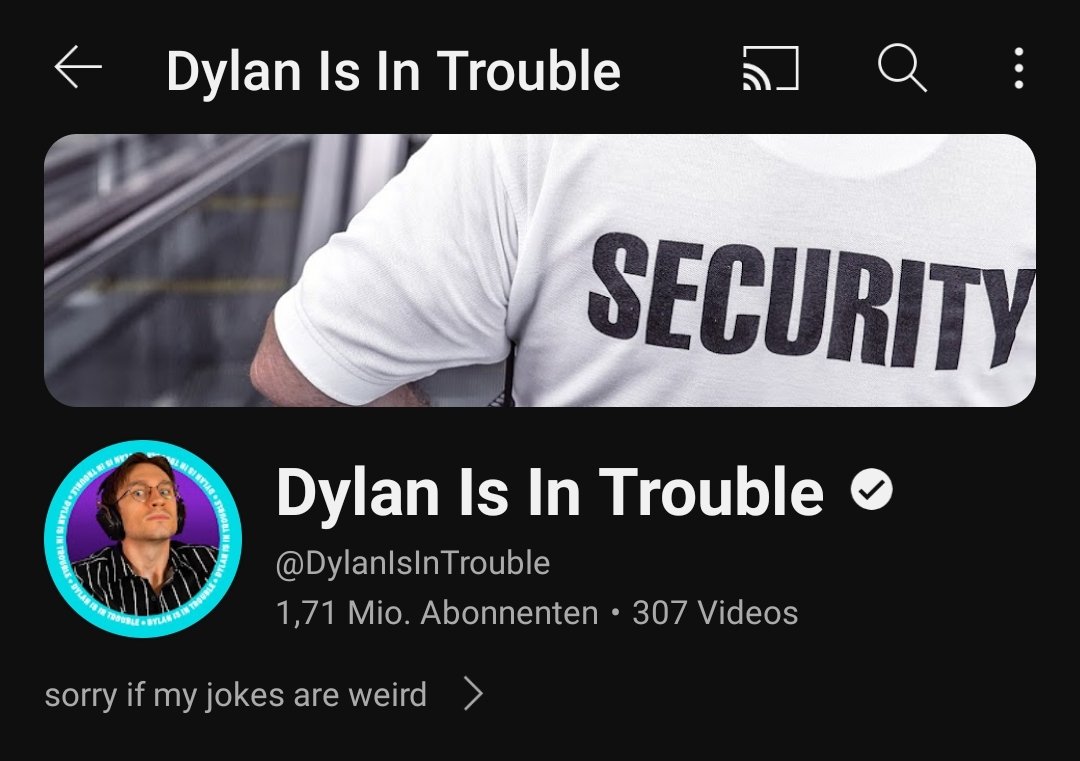 livelaughJenna_'s tweet photo. Is there anyone who knows Dylan?! PLEASE, he is so funny, i need someone to talk to about his vids.
WHERE ARE YOU BOOGIES? 😭
#dylanisintrouble #oogabooga https://t.co/ZCqcC1QTEW