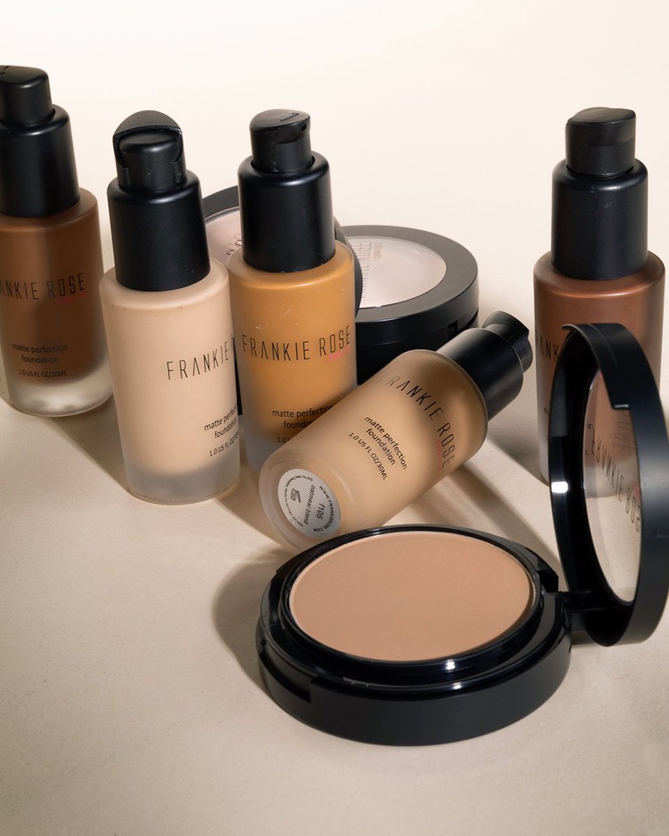 Double trouble 🤩 When Matte Perfection Foundation and Powder Foundation join forces for that flawless finish 💁‍♀️✨