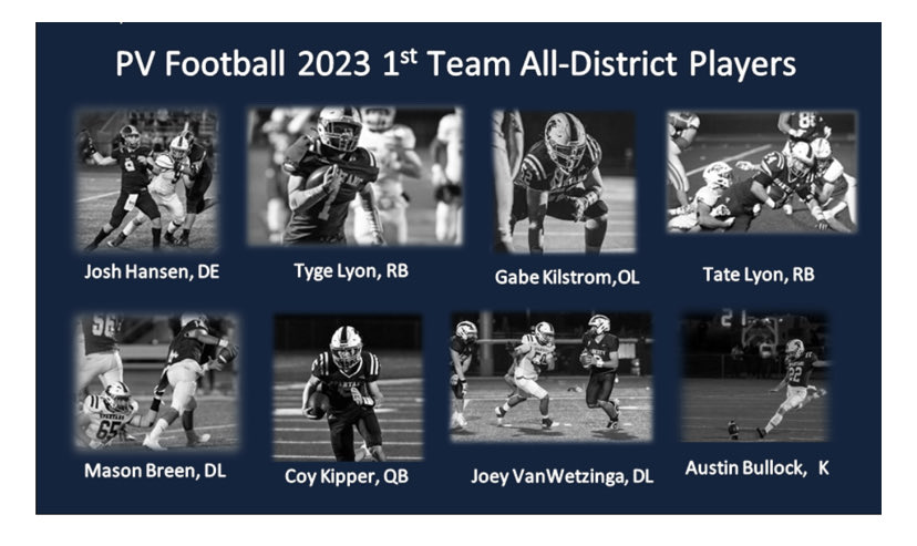 Congrats to our 1st team all district players #TotalEffort