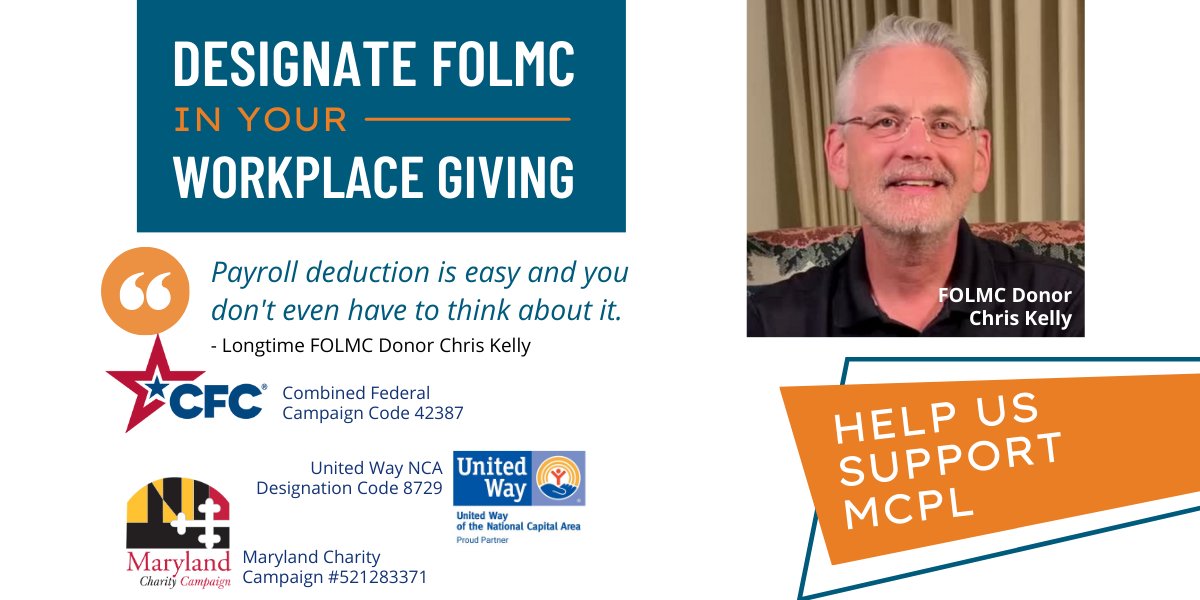 Talk to your payroll or HR department to see if your company participates in Workplace Giving or provides donation matches, and get started today. We thank you for your support!
folmc.org/support/other-…